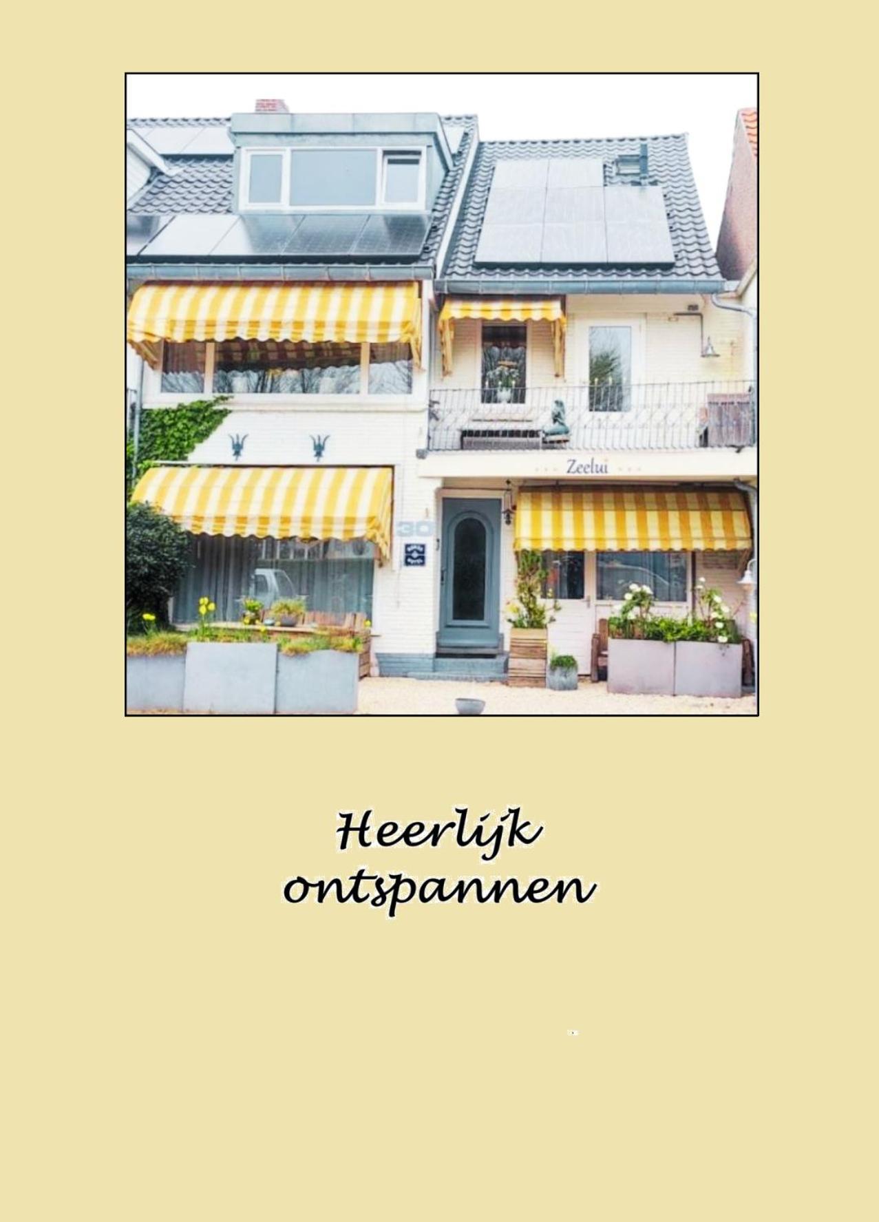 Zeelui Hotell Egmond aan Zee Exteriör bild